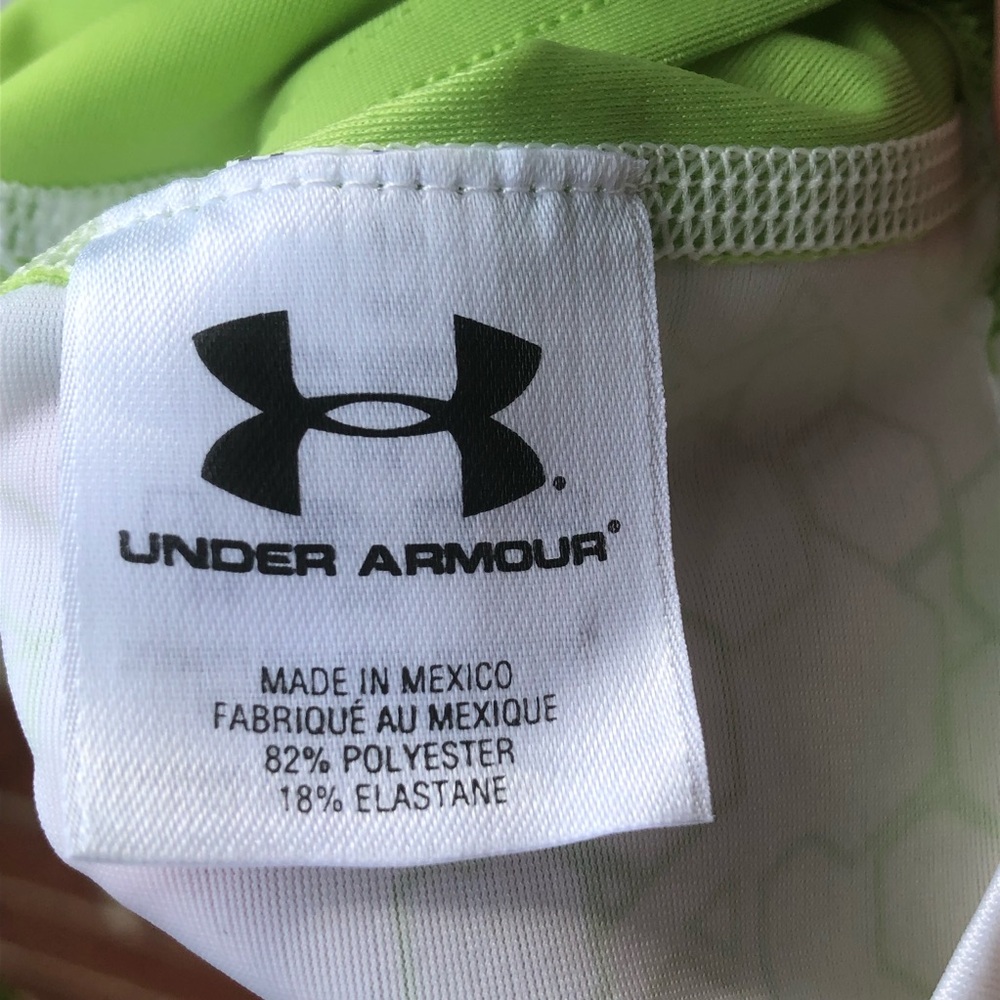 Under Armour Lime Green Tee —#031 - Picture 8 of 8